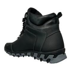 Кроссовки подростковые кожные ACLI CLAS BN 41/7 черный мех