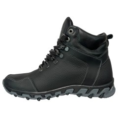 Кроссовки подростковые кожные ACLI CLAS BN 41/7 черный мех