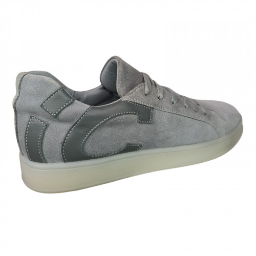 Кеди жіночі замшеві DITAS С 145 сірі