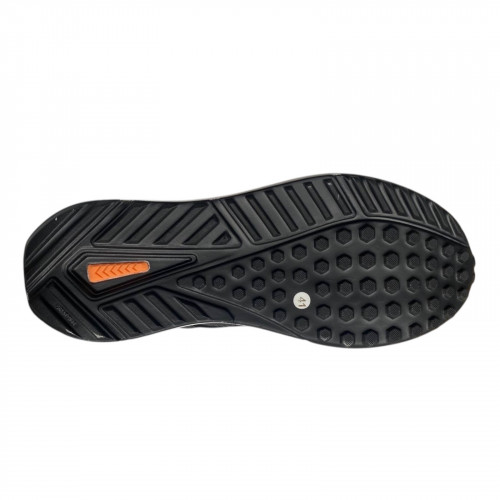 Кроссовки мужские кожаные ICEFIELD 69 черные оранжевые