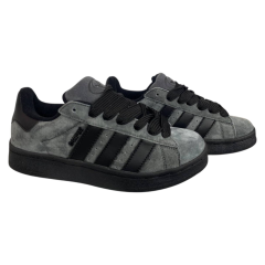 Кеды женские замшевые аdidas campus G3503-3 графит