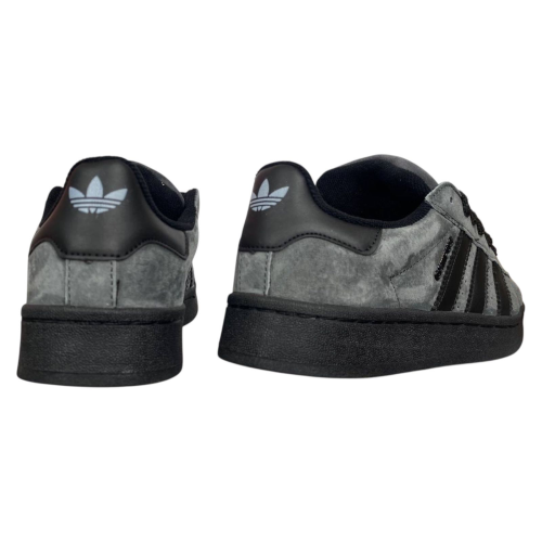 Кеды женские замшевые аdidas campus G3503-3 графит