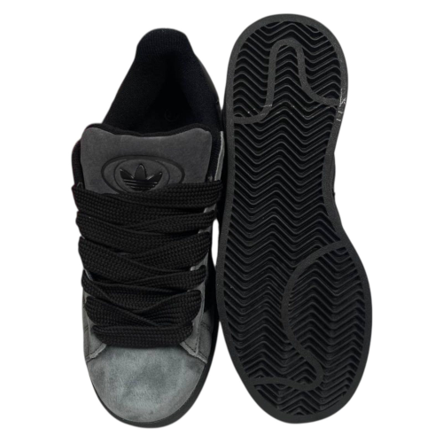 Кеды женские замшевые аdidas campus G3503-3 графит