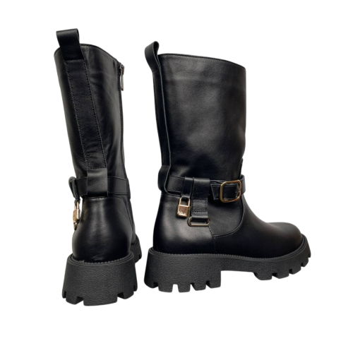 Черевики жіночі шкіряні DIANA D-239/940 чорні байка