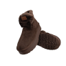Угги жіночі замшеві PLPS 3311 шоколадні хутро