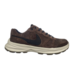 Кроссовки мужские замшевые MERCURU Nike kord шоколадные 
