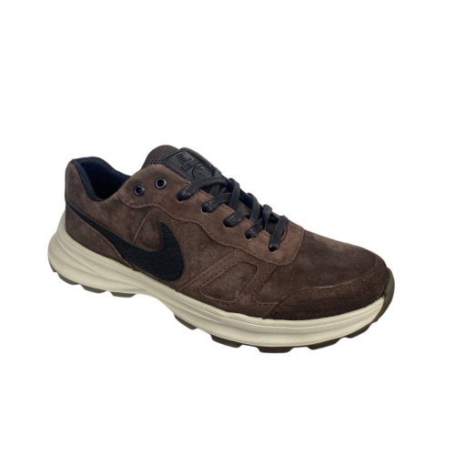 Кроссовки мужские замшевые MERCURU Nike kord шоколадные 