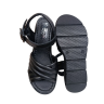 Женские босоножки кожаные BLESSO C11 01 черные