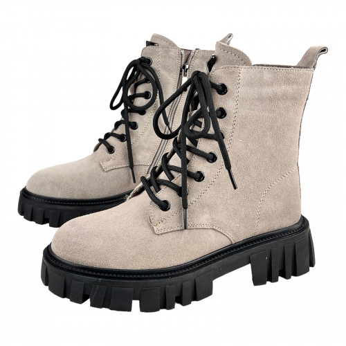 Черевики Жіночі шкіряні IT TS E5008-C Gray