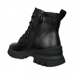 Черевики жіночі шкіряні IT TS E827-6 чорні байка