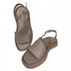 Босоножки Женские кожаные ILONA 812/219 14 бежевые