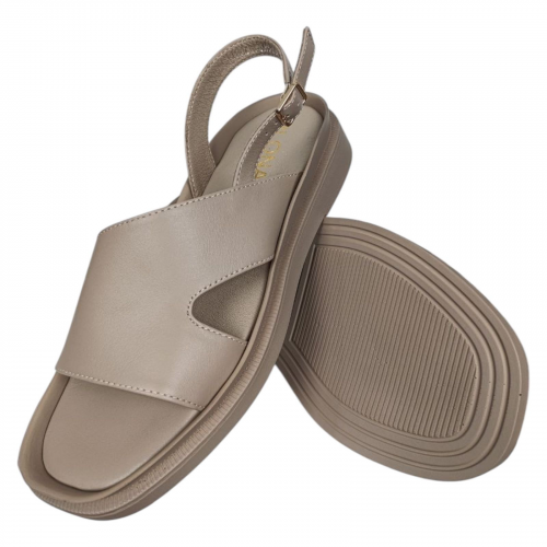 Босоножки Женские кожаные ILONA 812/219 14 бежевые