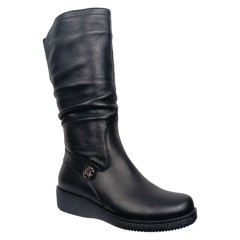 Сапоги женские кожаные KATRIN 22 01 мех