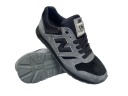 Кроссовки мужские замшевые New Balance 1124 46/01 (mercuru) серые+черные 