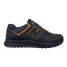 Кроссовки мужские кожаные New Balance 198 01 круз (mercuru) черные