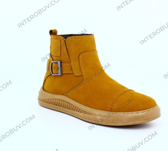 Ботинки Мужские кожаные DUGATI 3 Timberlend желтый