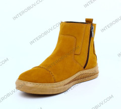 Ботинки Мужские кожаные DUGATI 3 Timberlend желтый