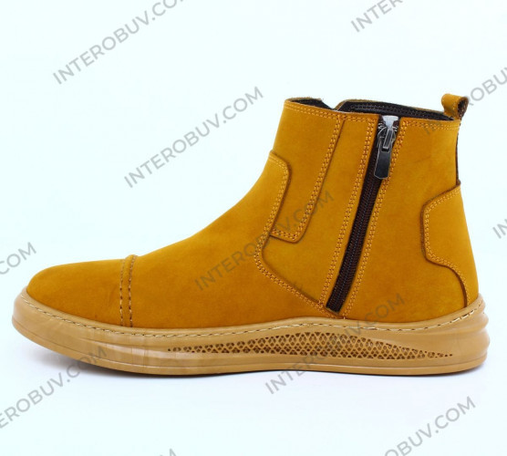 Ботинки Мужские кожаные DUGATI 3 Timberlend желтый