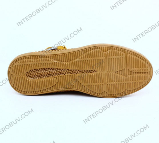 Ботинки Мужские кожаные DUGATI 3 Timberlend желтый