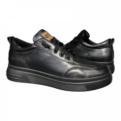 Кроссовки Женские кожаные VERSAL 1067 1 черный