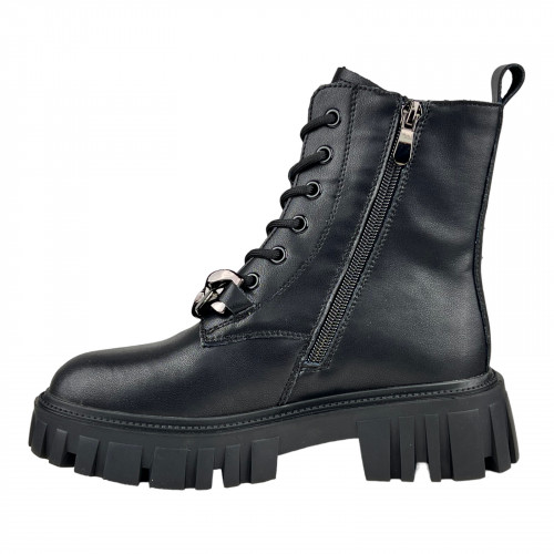 Черевики Жіночі шкіряні IT TS E5011-6 Black