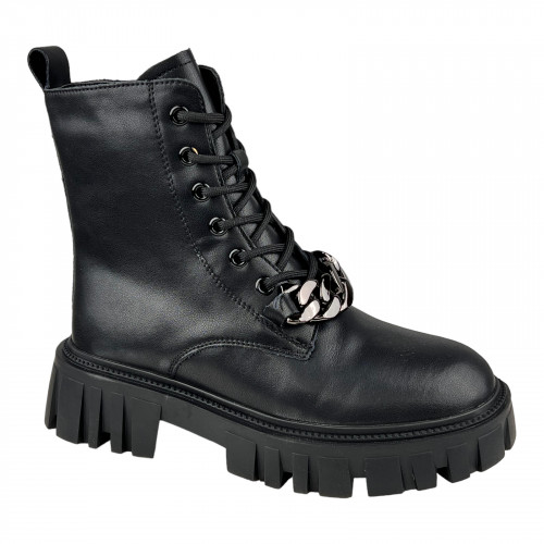 Черевики Жіночі шкіряні IT TS E5011-6 Black