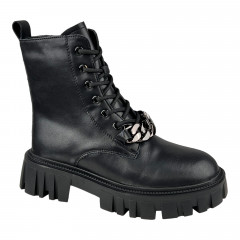 Ботинки Женские кожаные IT TS E5011-6 Black