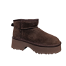 Угги жіночі замшеві UGG 140-2 шоколадні хутро