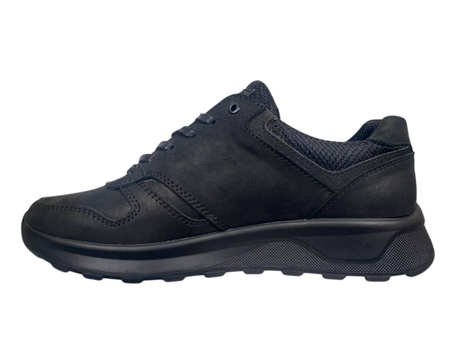 Кроссовки мужские кожаные New Balance 1124 01(mercuru) черные