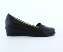 Туфли женские кожаные BLESSO 39 черный