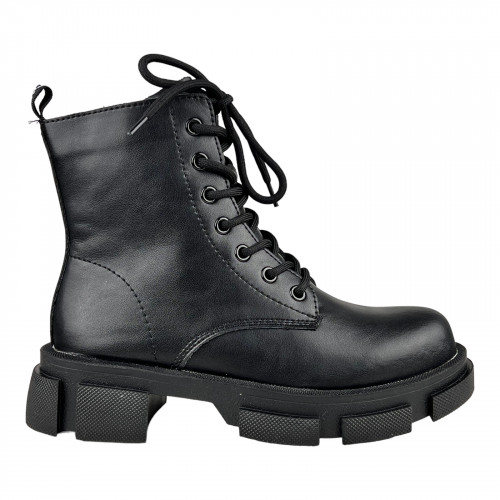 Черевики Жіночі шкіряні IT TS E753-6 Black