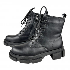 Ботинки Женские кожаные IT TS E753-6 Black