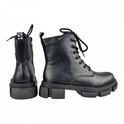 Черевики Жіночі шкіряні IT TS E753-6 Black