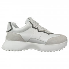 Кроссовки женские кожаные DITAS K 31/2 белые серые