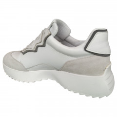 Кроссовки женские кожаные DITAS K 31/2 белые серые