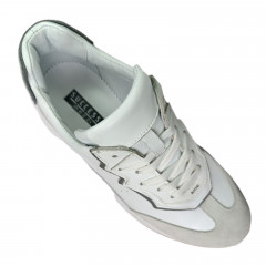 Кроссовки женские кожаные DITAS K 31/2 белые серые