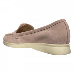 Лоферы женские кожаные U.SPIRIT 5033 07 бежевые