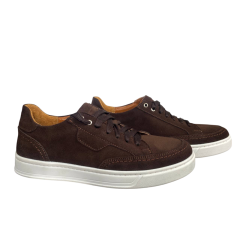 Мокасини чоловічі замшеві LIFE STEP 1043 25 шоколадні 