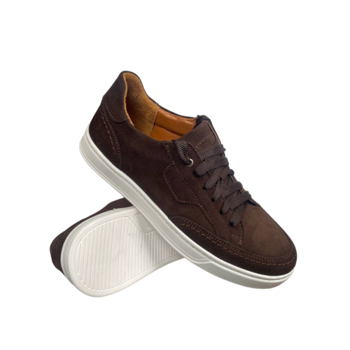 Мокасини чоловічі замшеві LIFE STEP 1043 25 шоколадні 