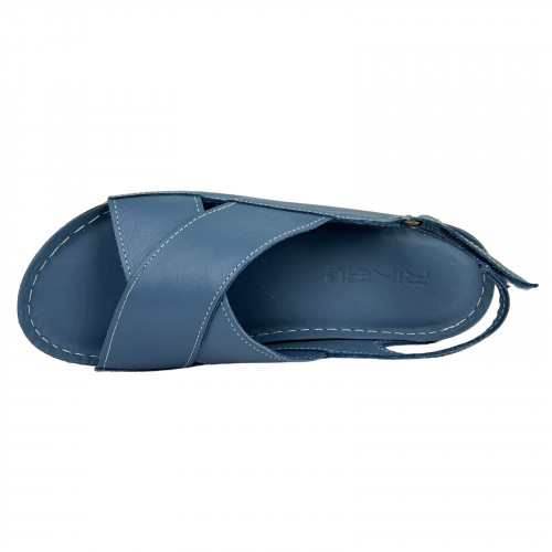 Босоножки Женские кожаные RIKEL 311 15 mavi