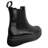 Ботинки женские кожаные MARCCO челси II черный мех 