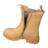 Ботинки женские кожаные WNX 717-5 бежевые байка