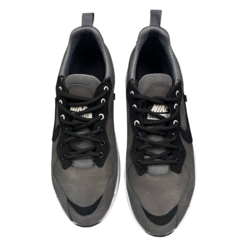 Кроссовки мужские кожаные ICEFIELD 308 серые черные