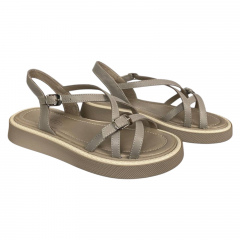 Босоножки Женские кожаные Pandora 1425 04 бежевые