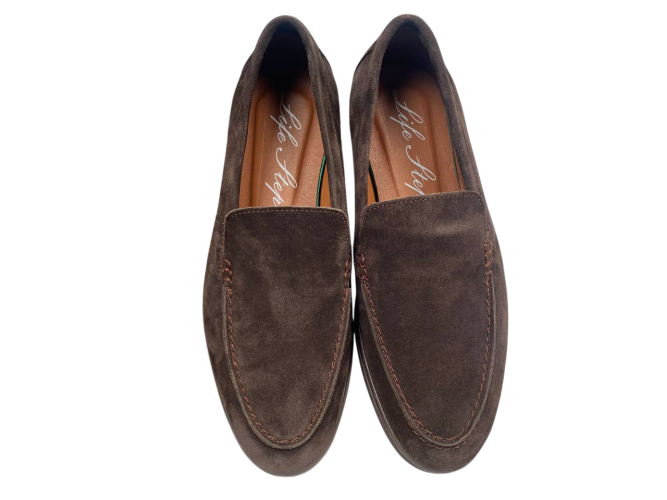 Лофери чоловічі замшеві LIFE STEP 2510/29 коричневі