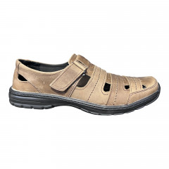 Босоніжки Чоловічі шкіряні NIKE 8 оливка