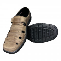 Босоніжки Чоловічі шкіряні NIKE 8 оливка