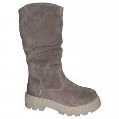 Чоботи жіночі замшеві ANDALINI Ніка 07 візон хутро