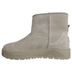  Угги женские замшевые MASIS 7090 04 бежевый мех