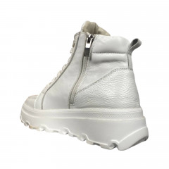 Черевики жіночі шкіряні TIFANI 222 білі байка